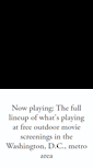Mobile Screenshot of dcoutdoorfilms.com